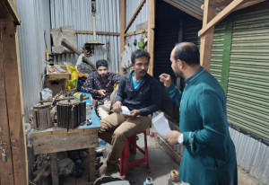 প্রার্থী নাজমুল হাসান সোহাগের নির্বাচনী প্রচারণা